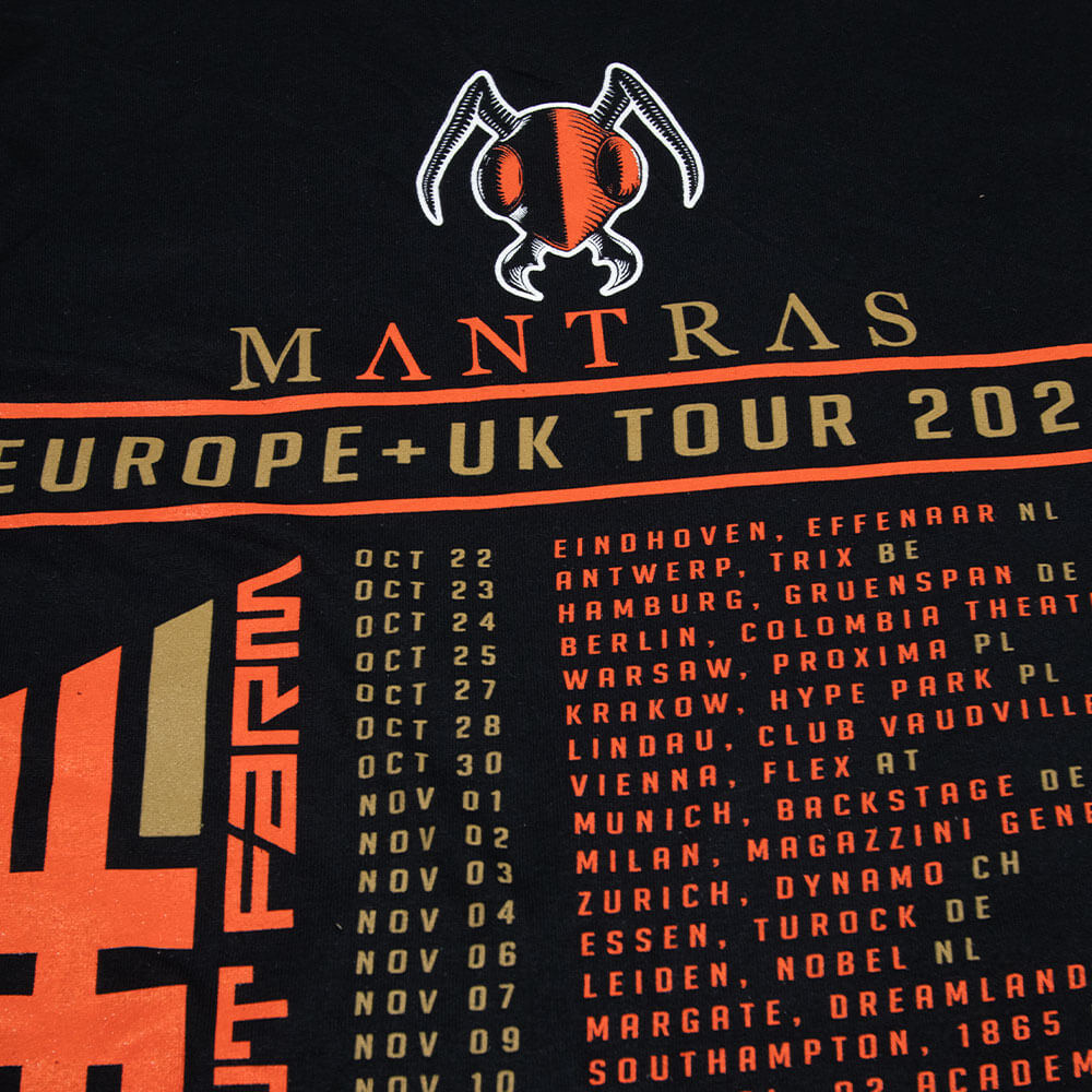 Metal Ant EU+UK Tour 24 Tee - Black image 5