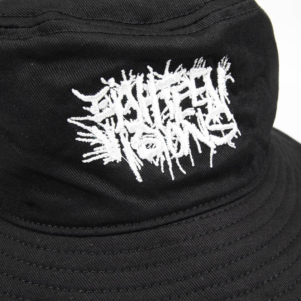 Splatter Bucket Hat - Black