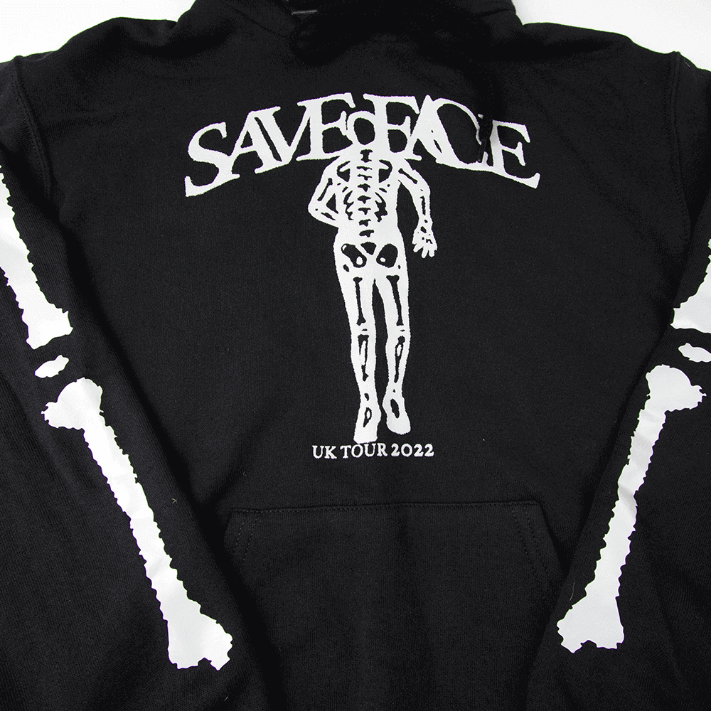 Skeleton Hoodie - Black image 2