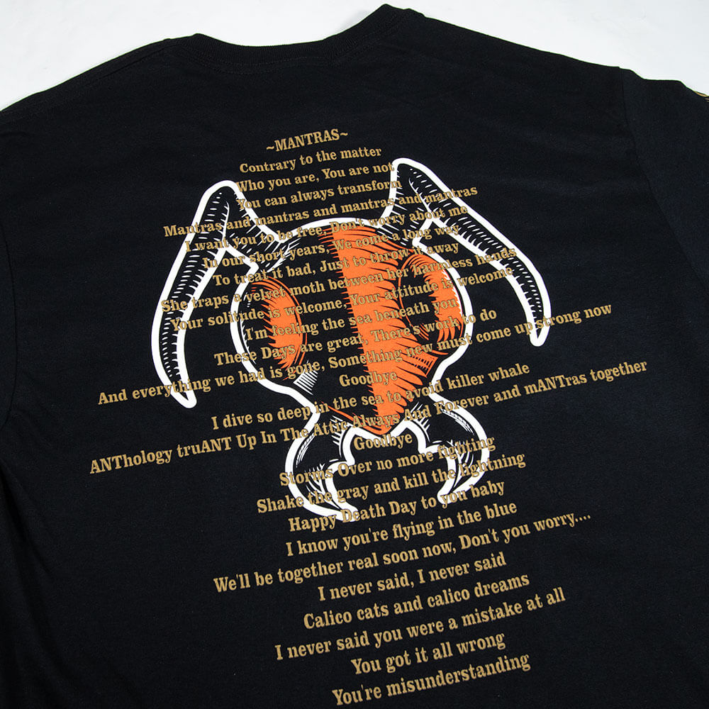Mantras Lyric Tee - Black image 7