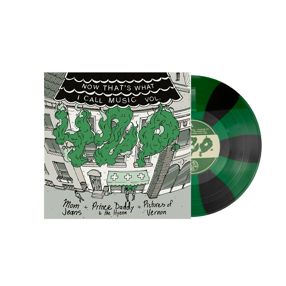 Now That's What I Call Music Vol. 420 10" Vinyl - Trans Green & Black Cornetto image 0
