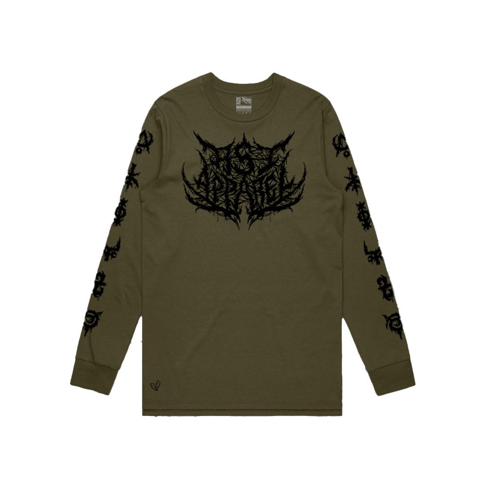 Death Metal Longsleeve - Army image 0