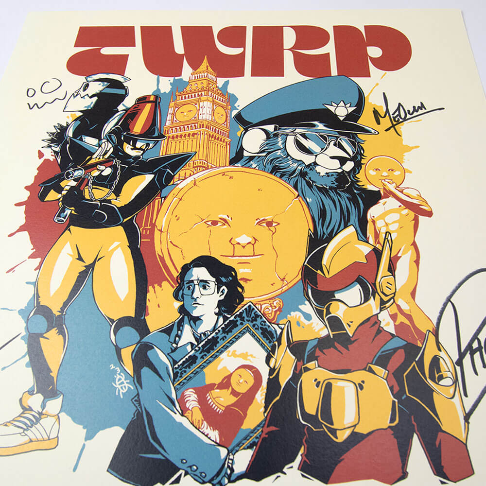 2023 IB Tour Poster - Natural (Signed) image 2