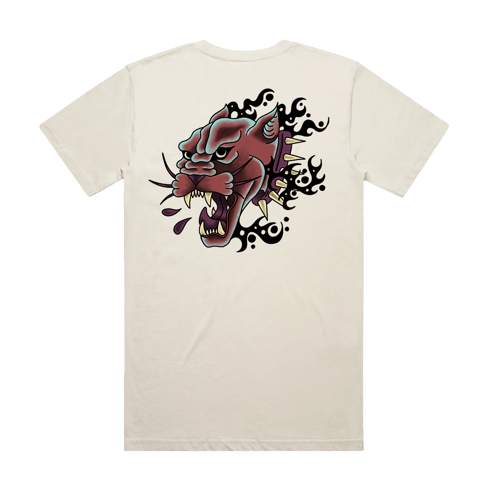 Panther Tee - Ecru image 2