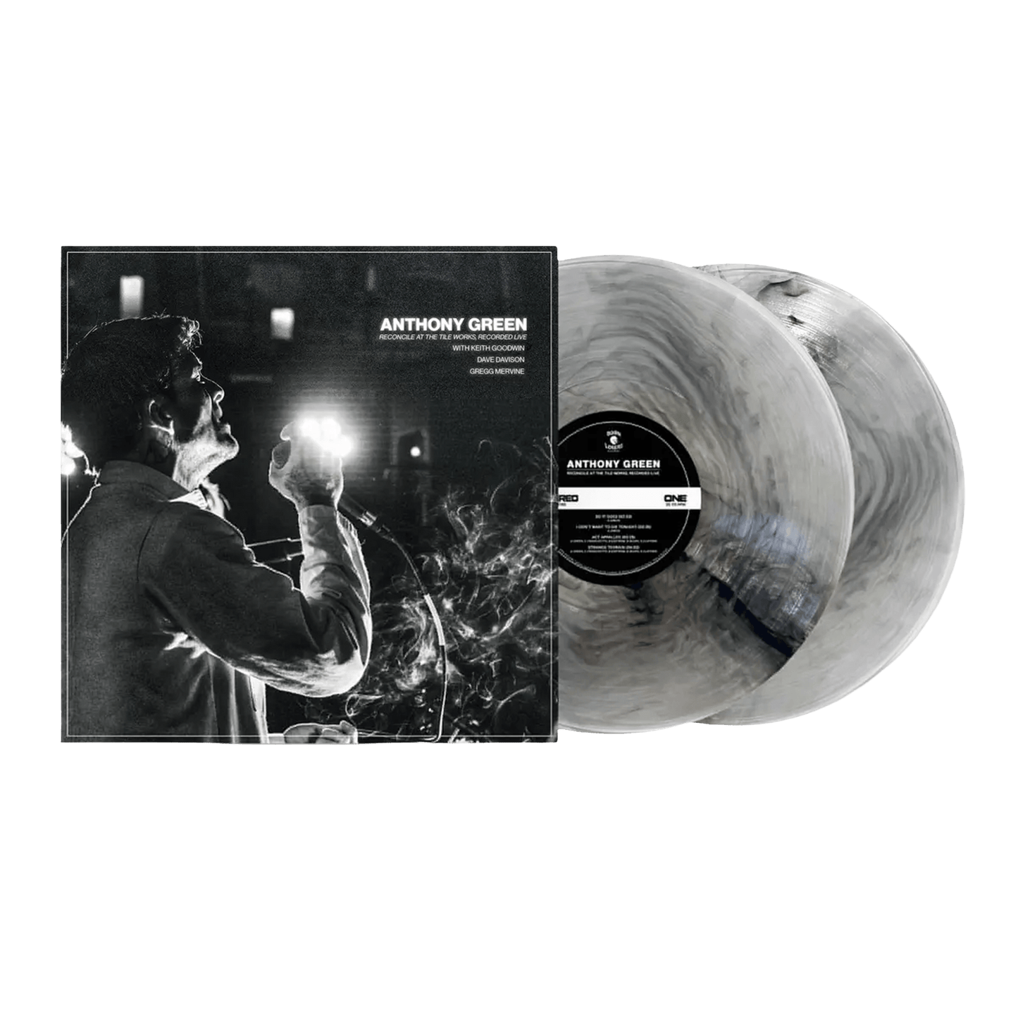 Reconcile At the Tile Works, Recorded Live 2x12" Vinyl - Clear/Black Galaxy