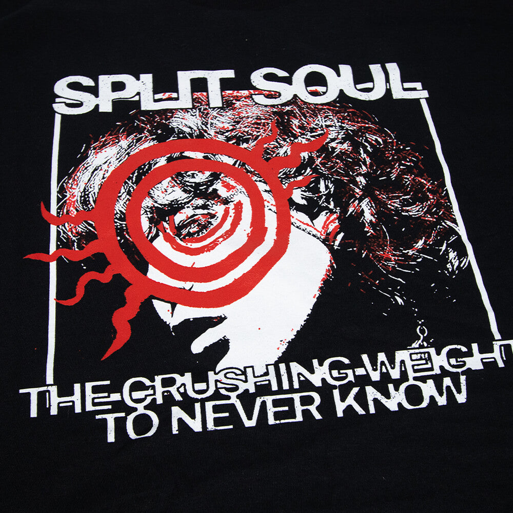 Split Soul Red T-Shirt - Black