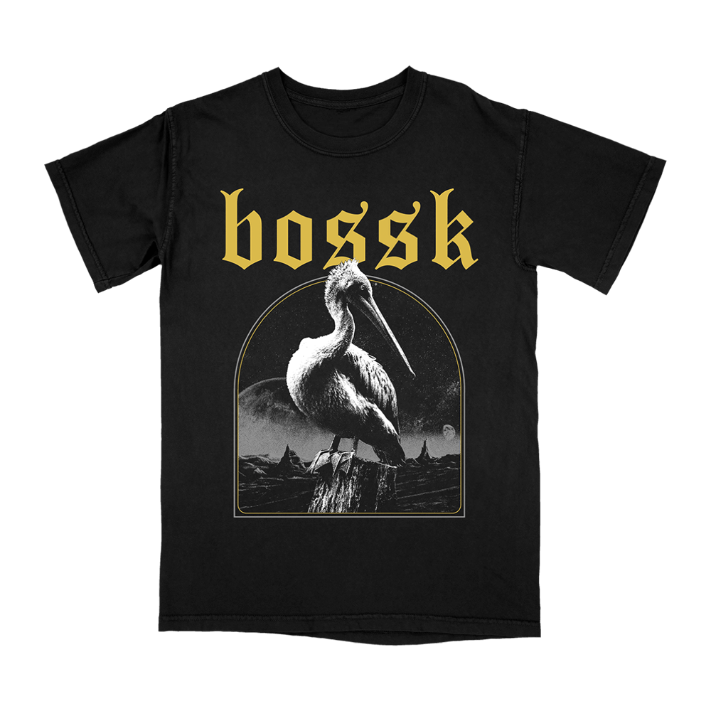 White Stork T-Shirt - Black