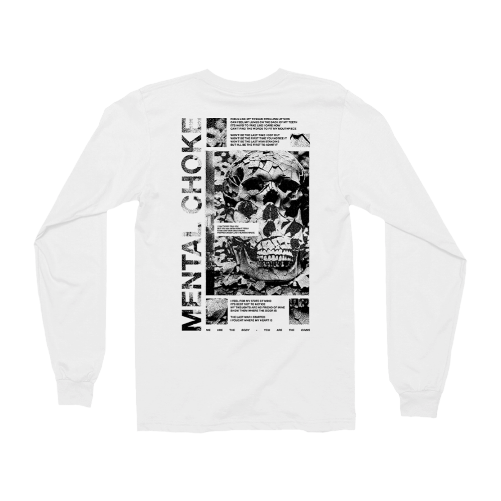 Mental Choke Longsleeve - White