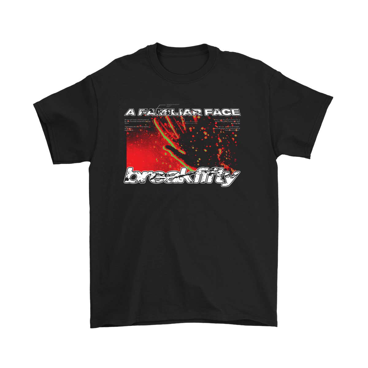 Familiar Face Tee - Black