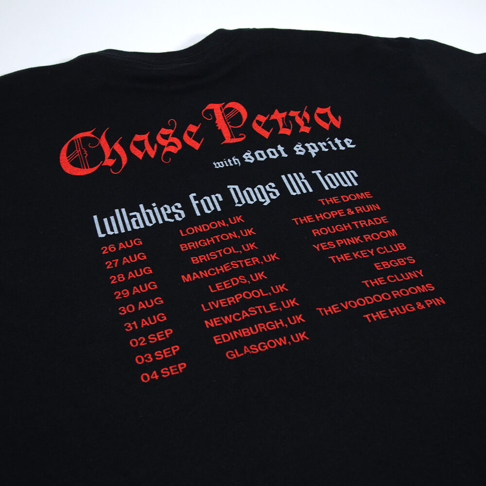 Lulabies For Dogs UK Tour Tee - Black