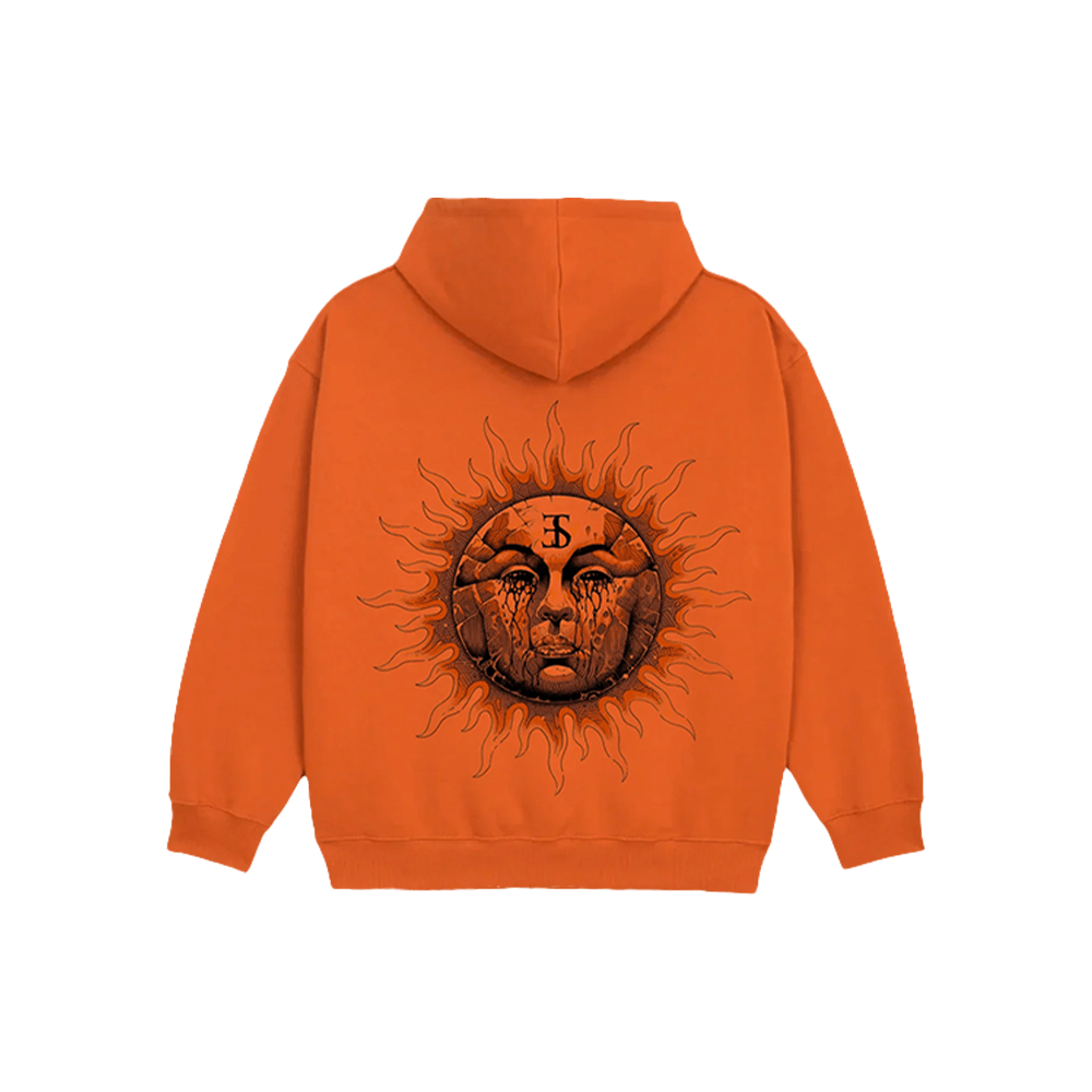 Fallen Star Hoodie - Orange