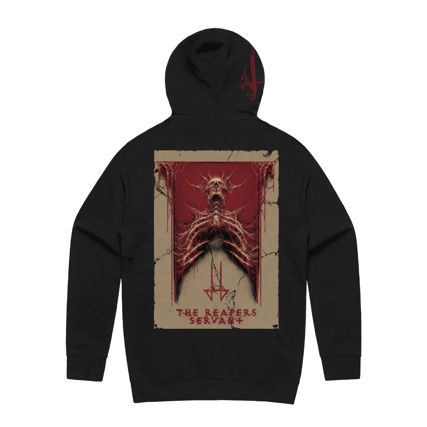 Reapers Servant Zip Hoodie - Black