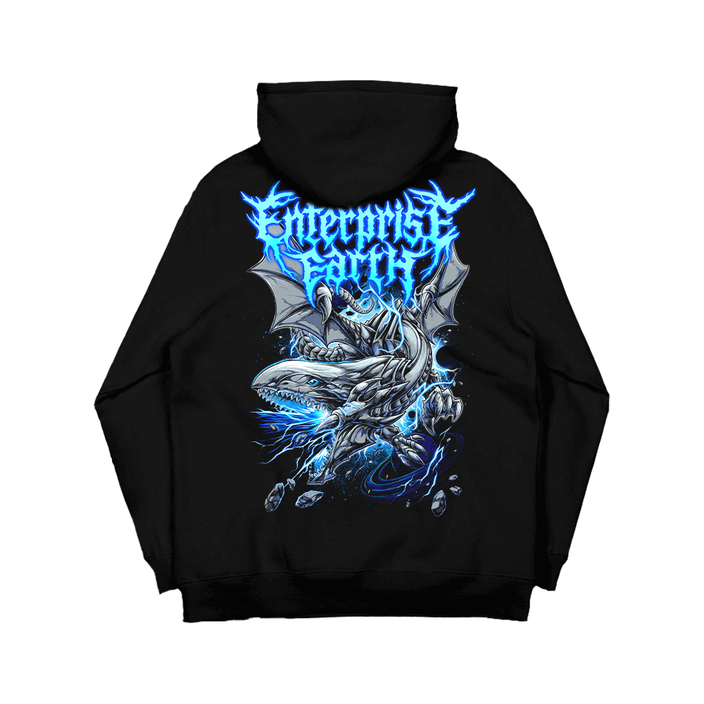 Blue Eyes Hoodie - Black