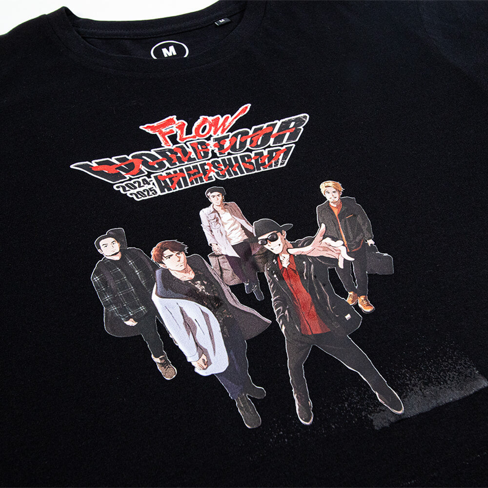 Flow Tour T-Shirt - Black