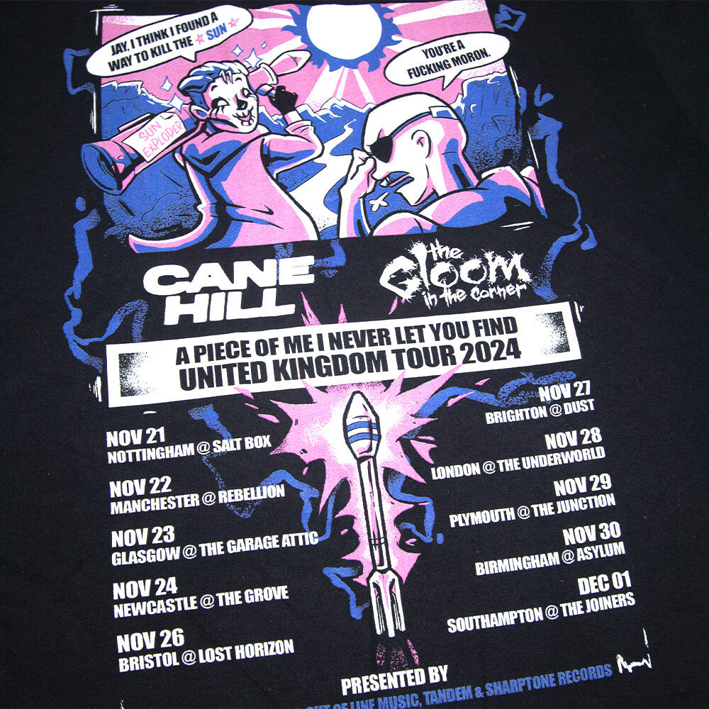 Cane Hill x TGITC Tour '24 Tee - Black