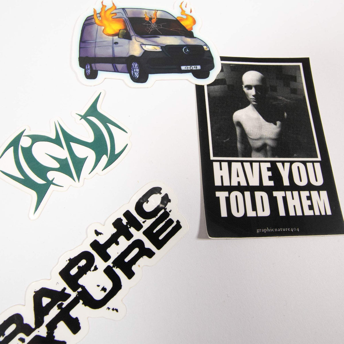 Graphic Nature Sticker Pack