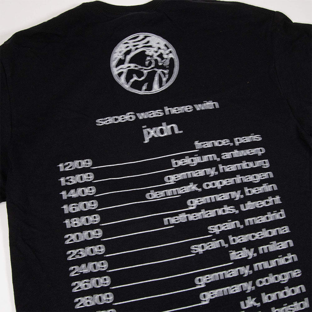 UK/EU Tour Tee 2024 - Black