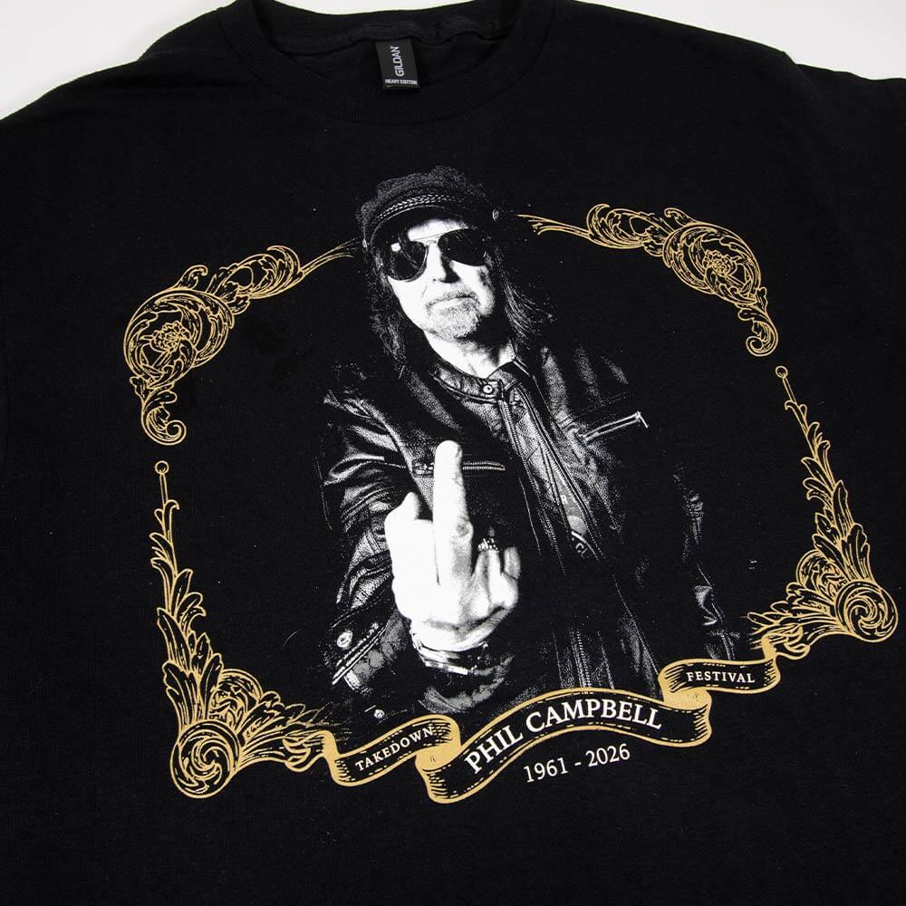 Phil Campbell Tribute Tee - Black
