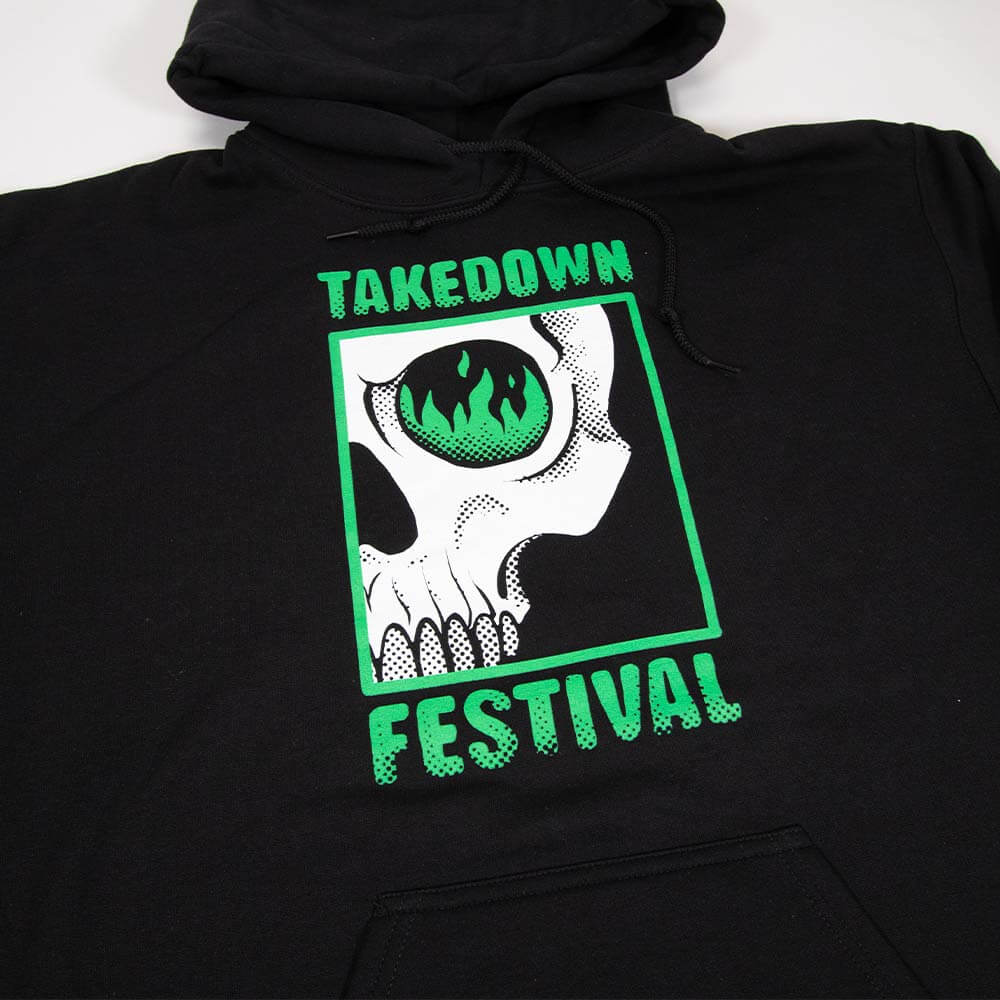 Skull Hoodie - Black