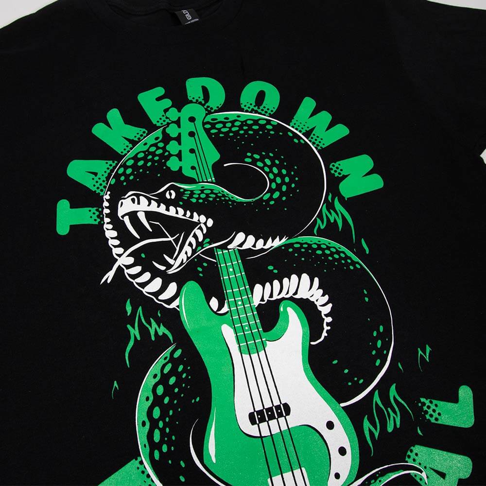 Snake Tee - Black
