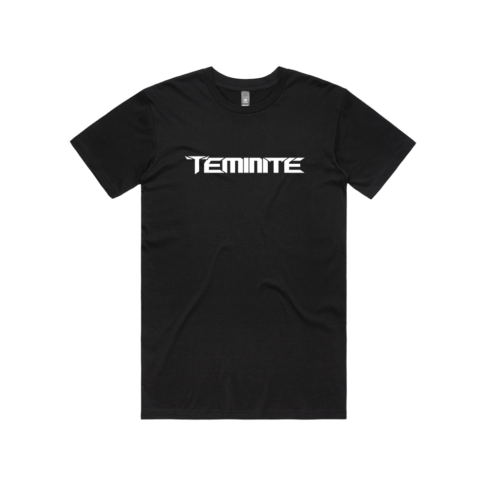 Teminite Script T-Shirt - Black
