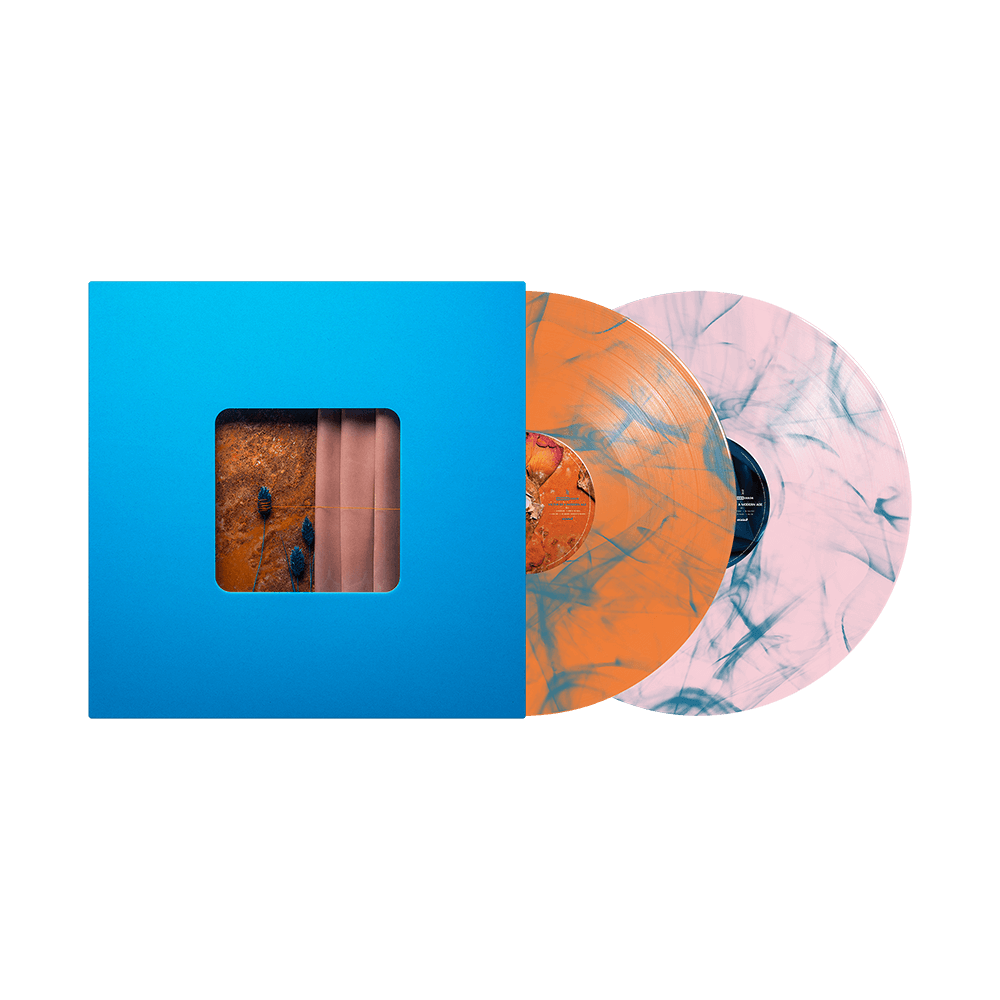 Victim Of A Modern Age 2x12″ Vinyl - Orange/Blue & White/Blue Marble image 0
