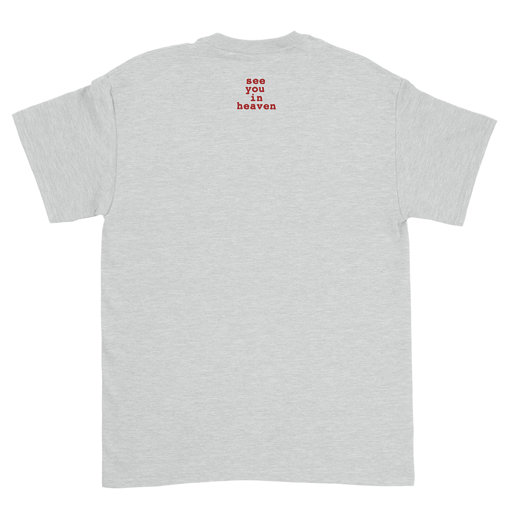 See You In Heaven Tee - Ash Grey image 2
