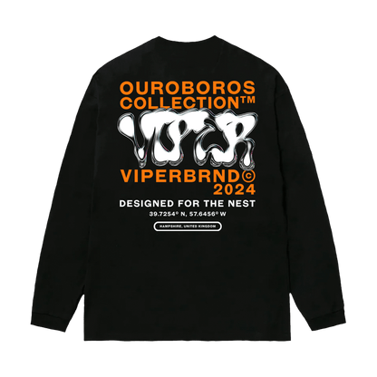 Ouroboros Longsleeve - Orange/Black image 2