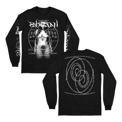 Body Tour Dates Longsleeve - Black image 0