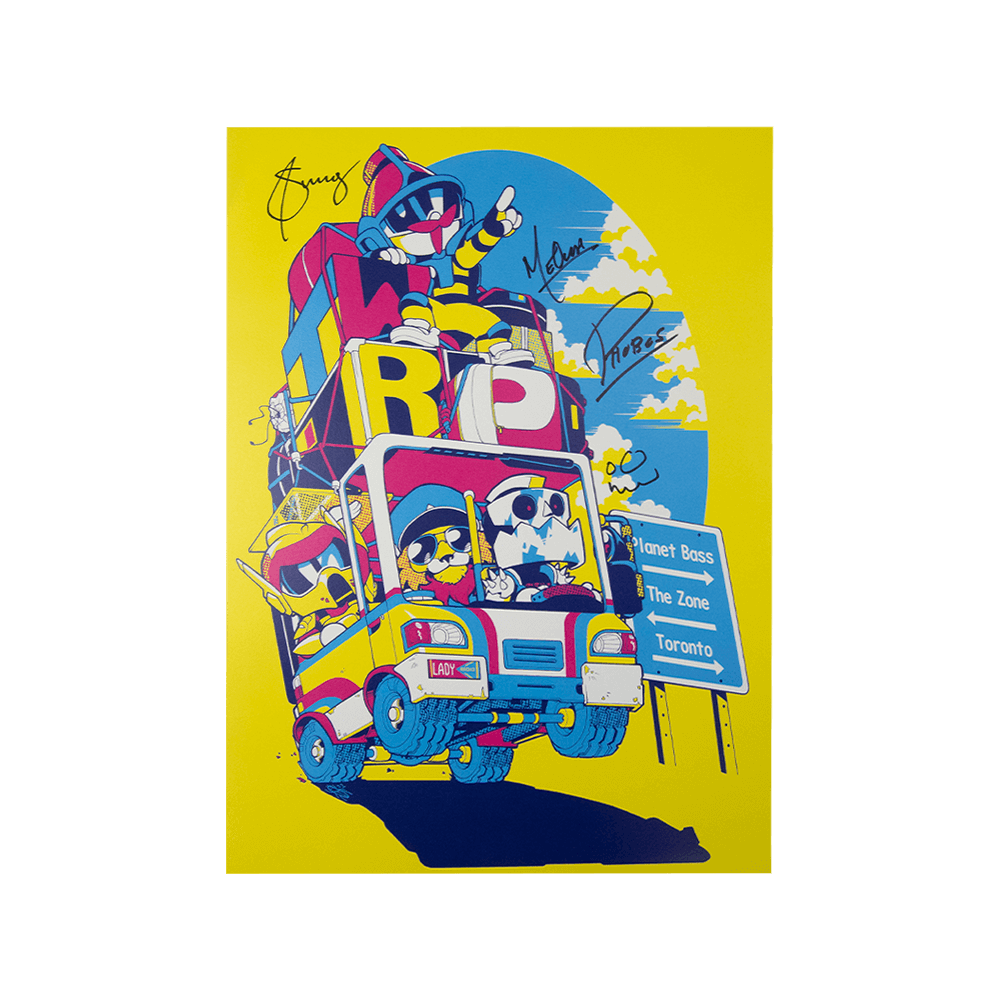 Toriyama TWRP Poster (Signed) image 0
