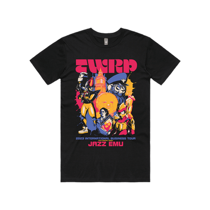 UK/EU 2023 Tour T-Shirt - Black image 1