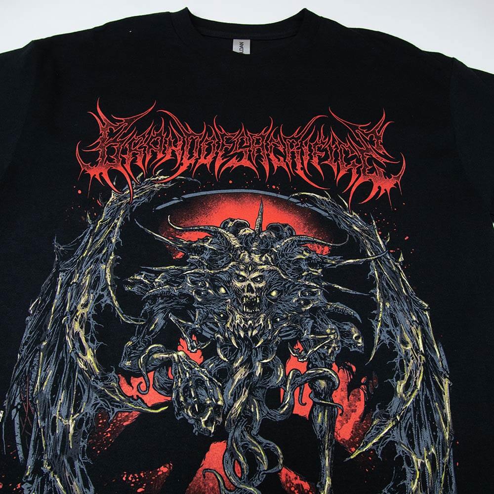 Winged Demon Tee - Black image 1