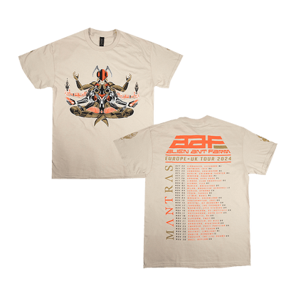 Mantras EU+UK Tour 24 Tee - Sand image 0