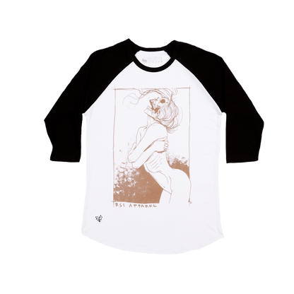 DEAD MUSE Baseball Shirt - Black/White image 0