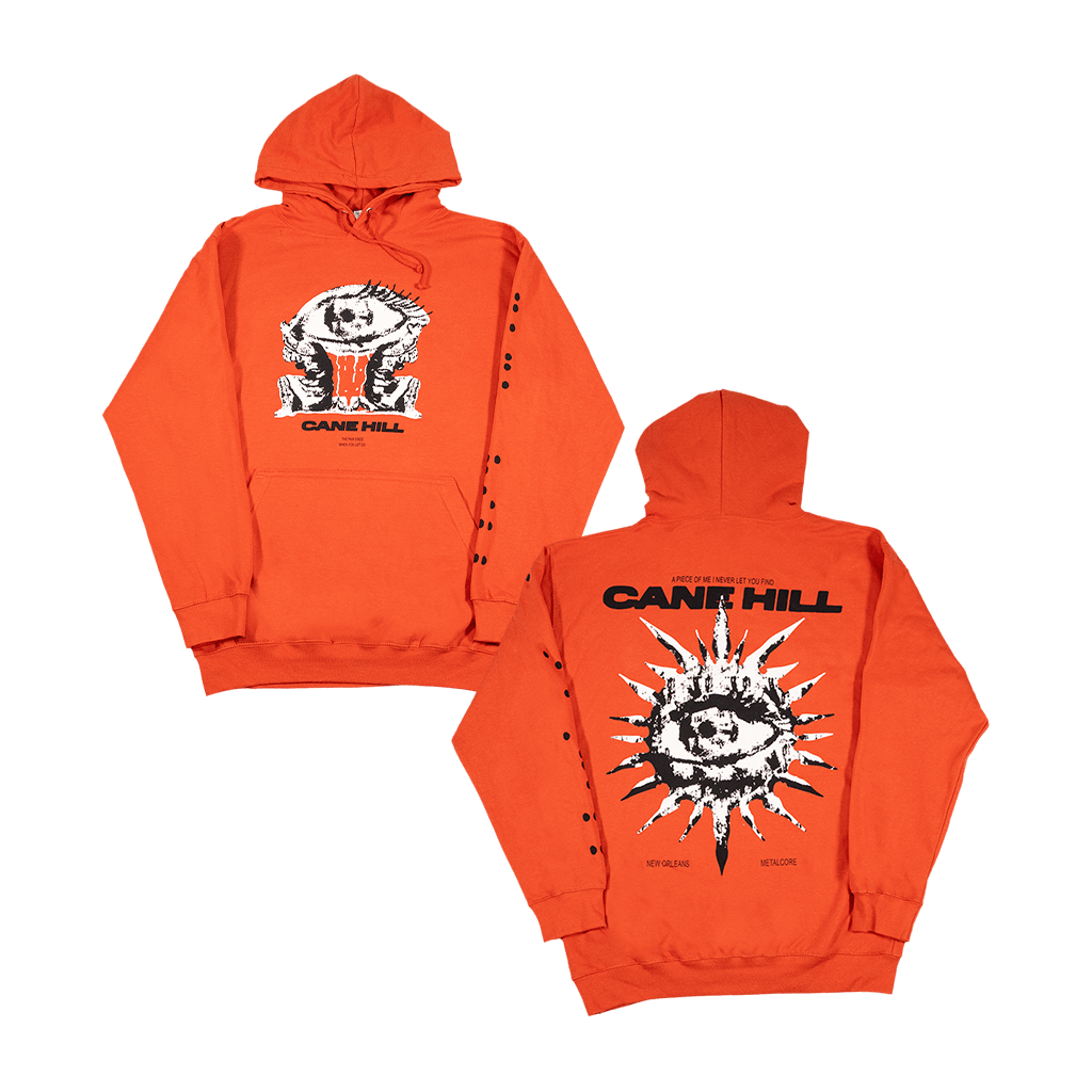 Eye Hoodie - Orange image 0