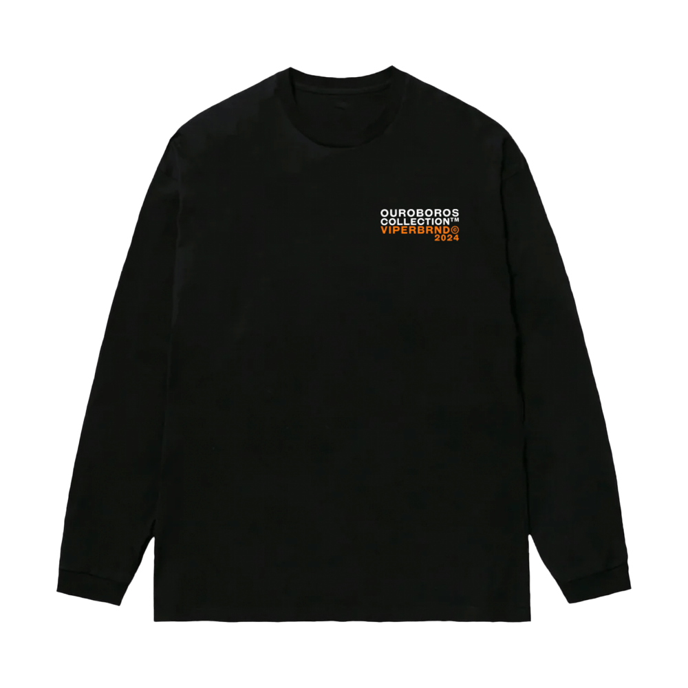 Ouroboros Longsleeve - Orange/Black image 1