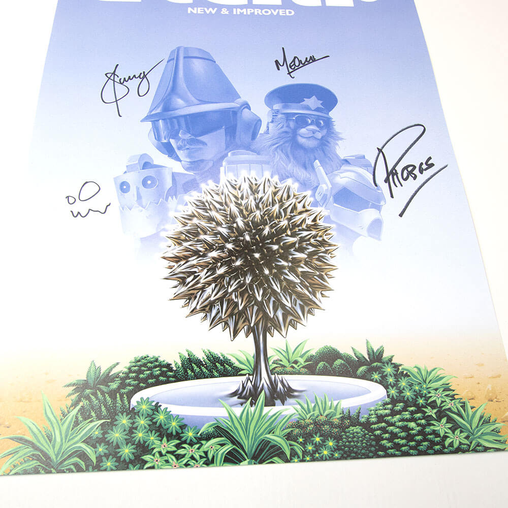 New & Improved Poster (Signed) image 2
