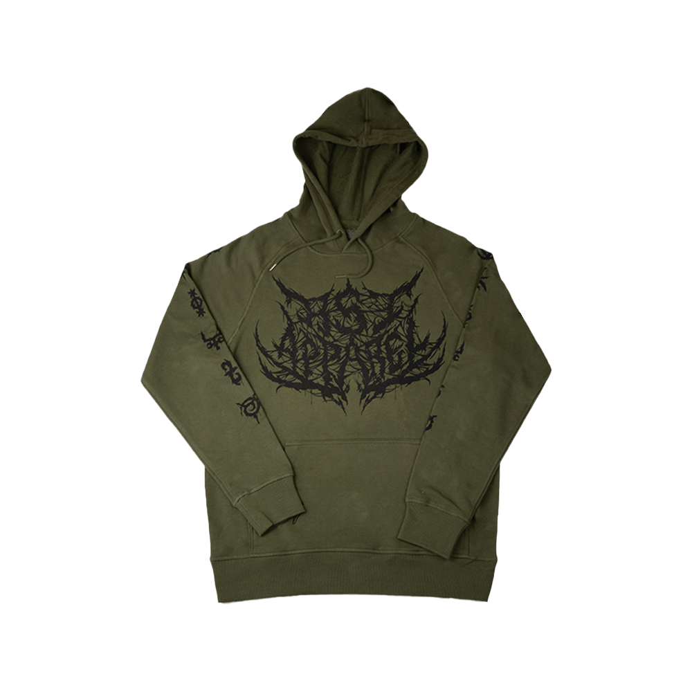 Death Metal Hoodie - Army image 0