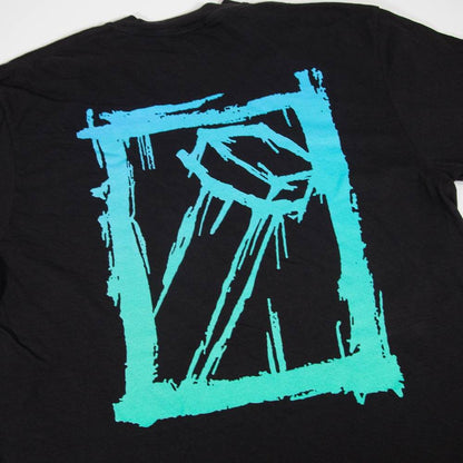 Splatter Tee - Faded Black