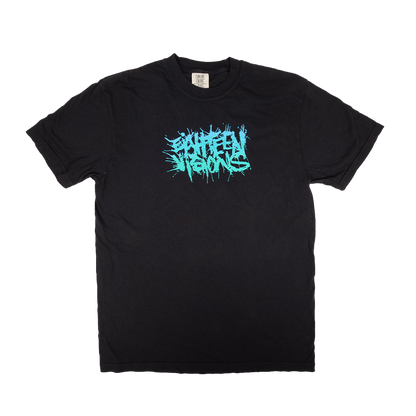 Splatter Tee - Faded Black
