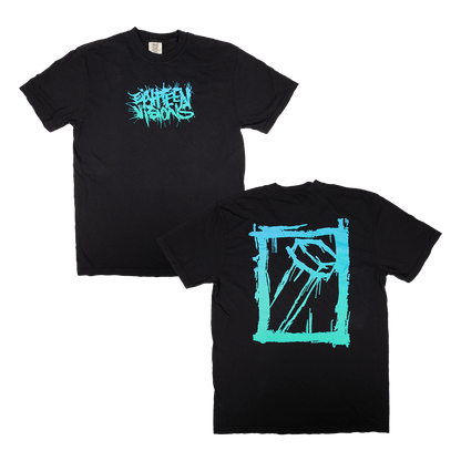 Splatter Tee - Faded Black