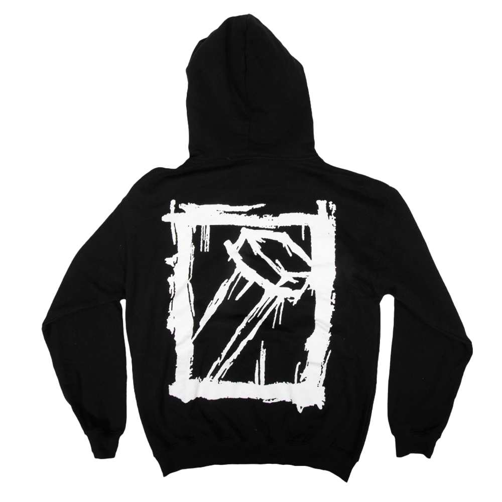 Splatter Hoodie - Black