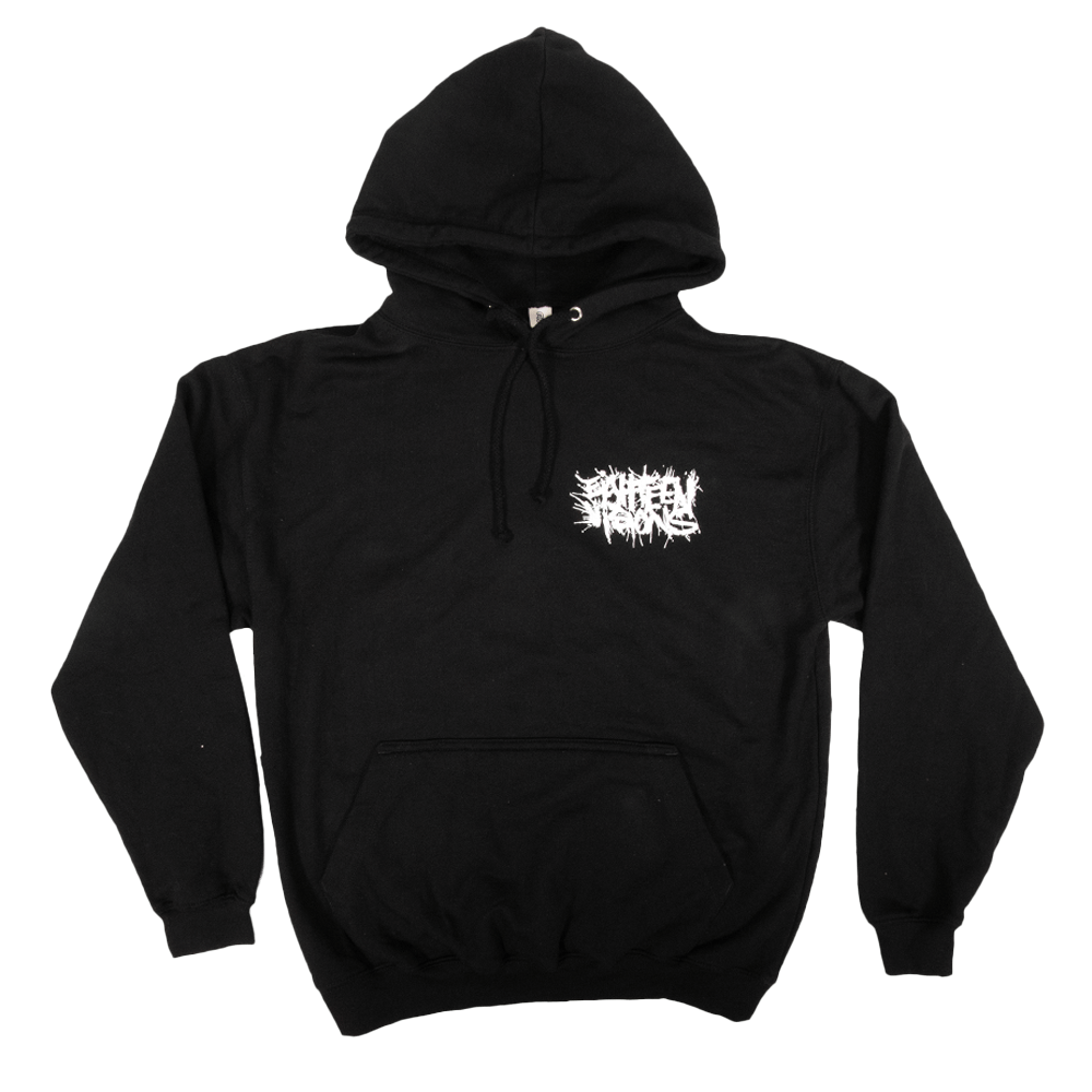Splatter Hoodie - Black