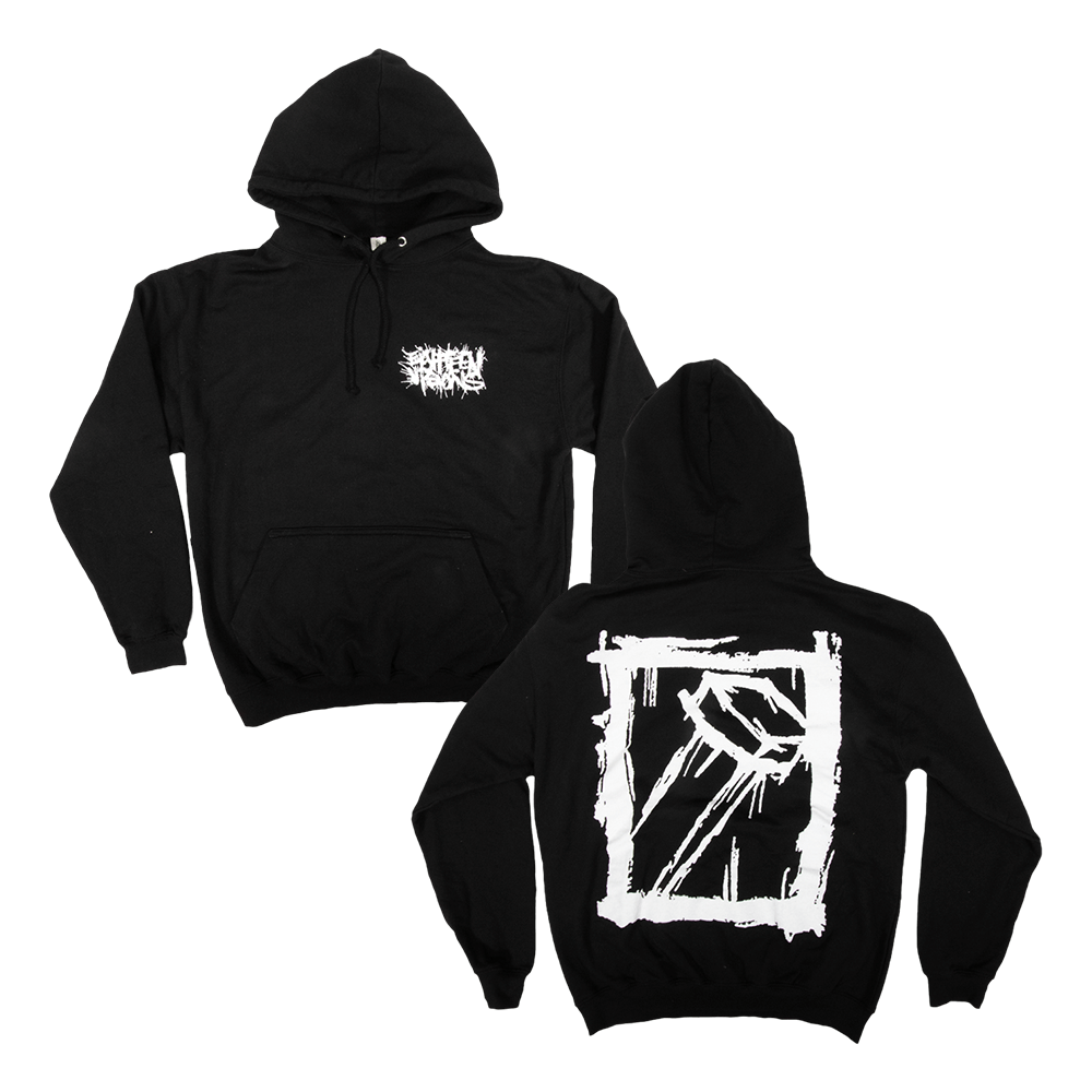 Splatter Hoodie - Black