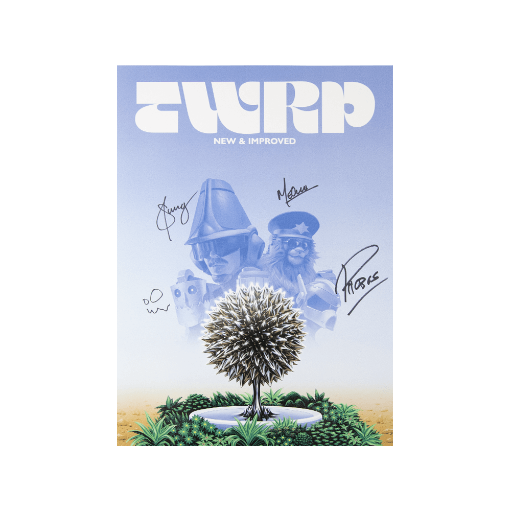 New & Improved Poster (Signed) image 0