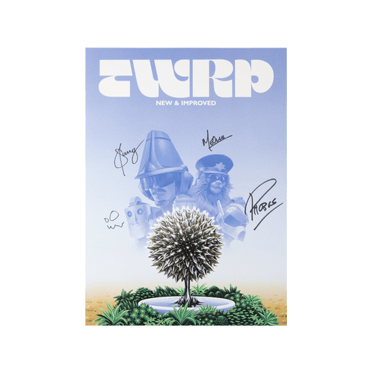 New & Improved Poster (Signed) image 0