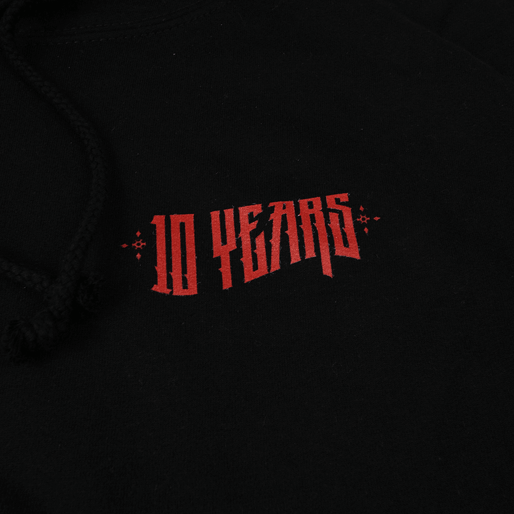 Death Head Hoodie - Black image 3