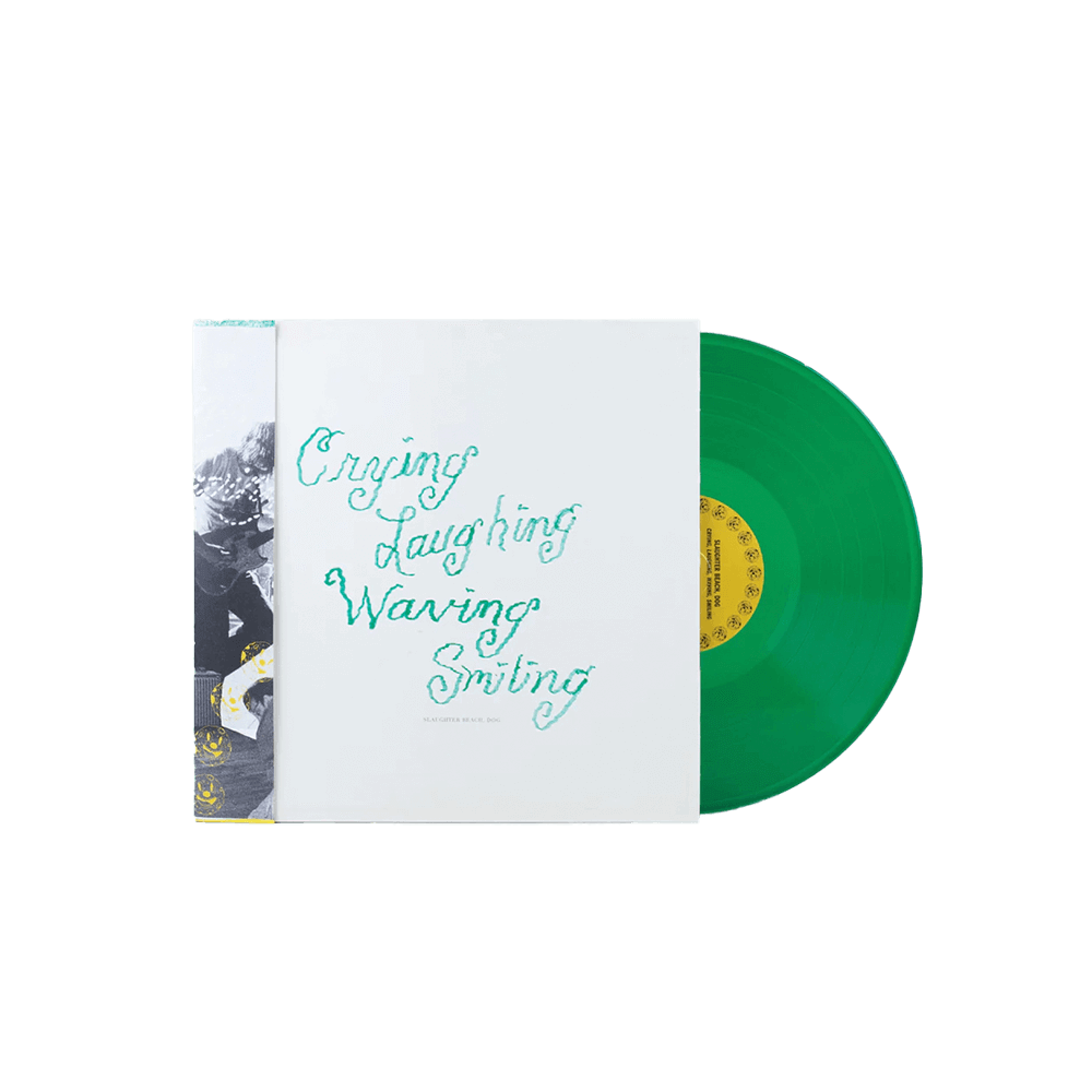 Crying, Laughing, Waving, Smiling 12" Vinyl - Green image 0