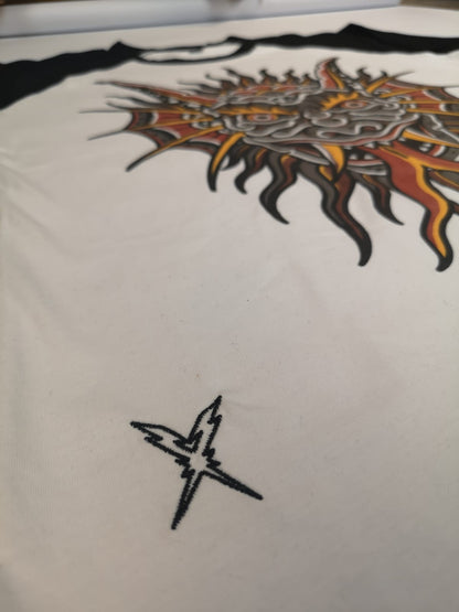 Hell Bound Baseball Shirt - Navy/White image 2