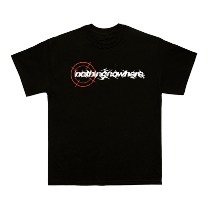 Burning Car Tee - Black image 1